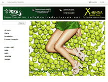 Tablet Screenshot of calzadostorres.net